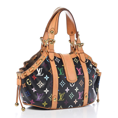 Louis Vuitton Monogram Multicolor Theda GM Black 3 of 11