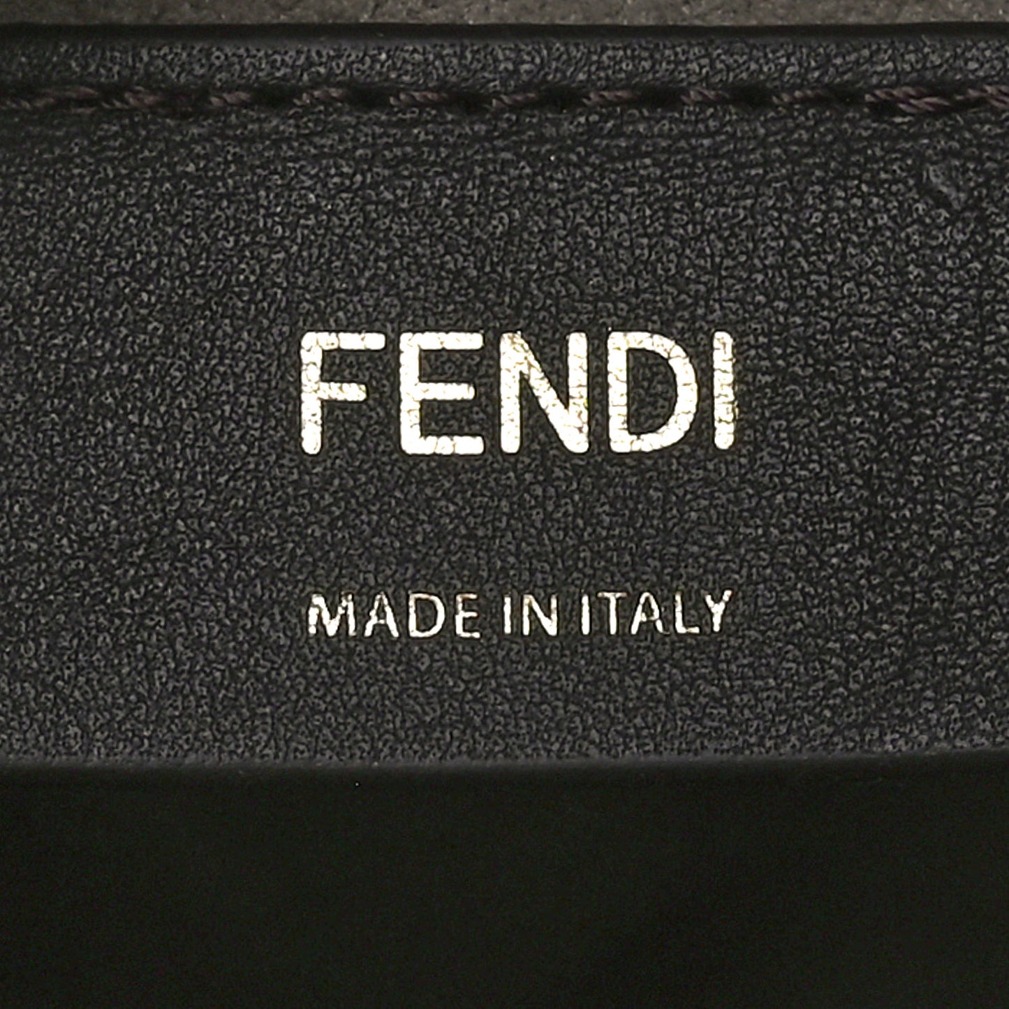 Vitello Liberty F is Fendi FF Embossed Mini Mon Tresor Bucket Bag Yellow