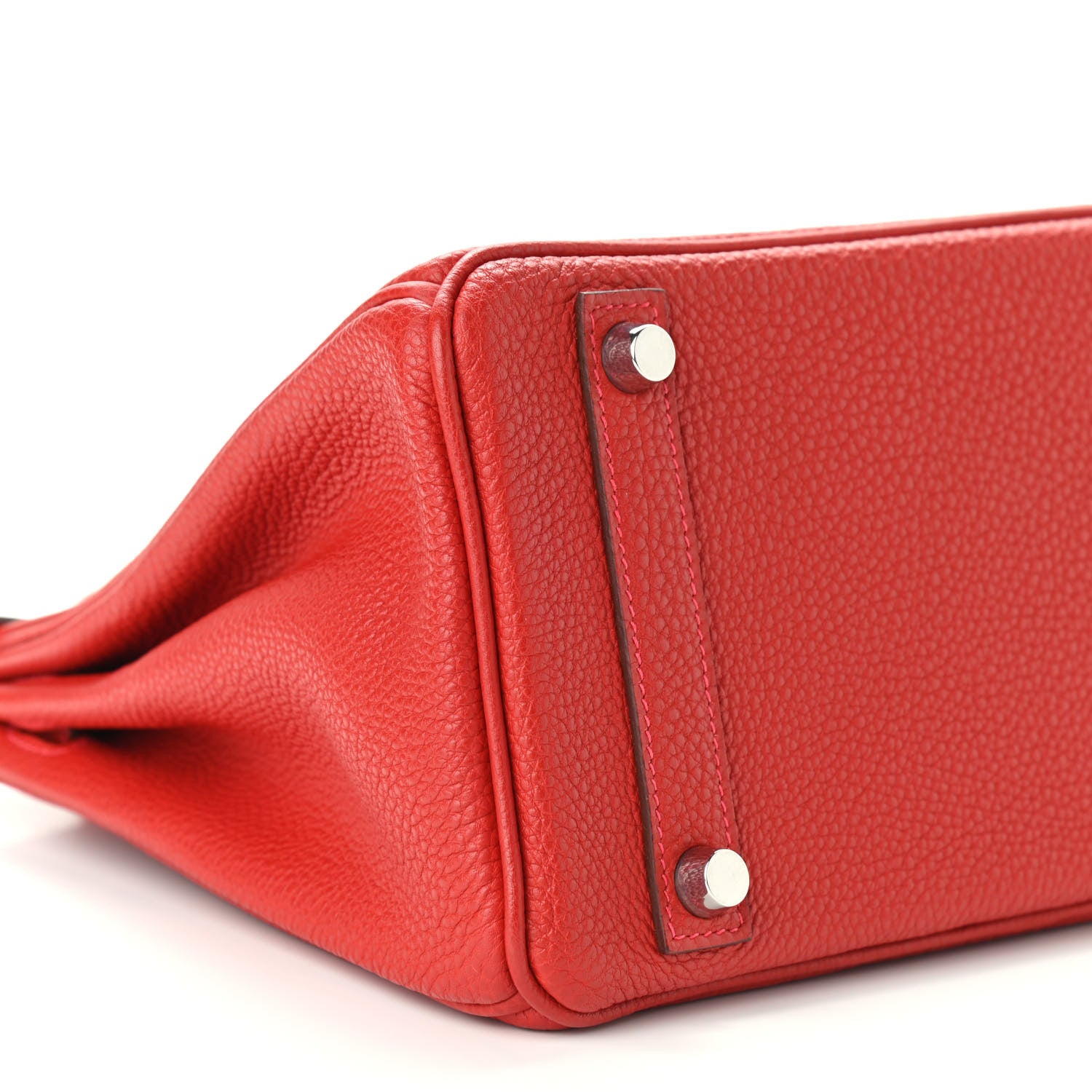 Hermes Togo Birkin 25 Rouge Vif 8 of 12