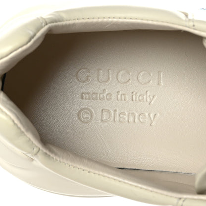 Gucci X DISNEY Calfskin Donald Duck Mens Rhyton Sneakers 8.5 Ivory 7 of 8
