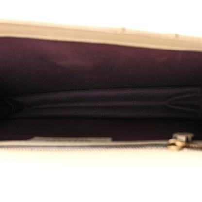 Bulgari Calfskin Serpenti Forever Crossbody Bag White Agate 5 of 10
