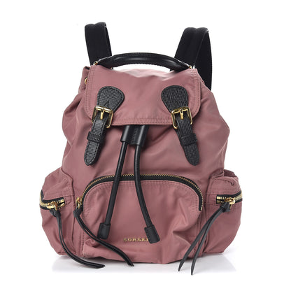 Burberry Nylon Small Rucksack Backpack Mauve Pink 1 of 10