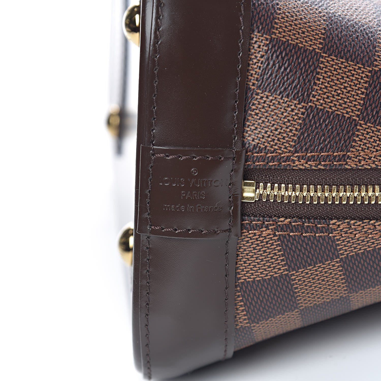 Louis Vuitton Damier Ebene Alma PM 8 of 9