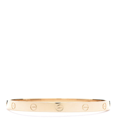 Cartier 18K Yellow Gold LOVE Bracelet 19 3 of 5