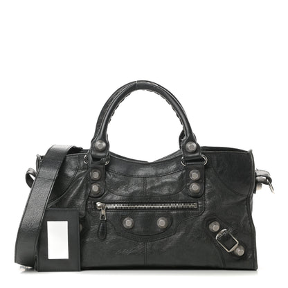 Balenciaga Agneau Giant 21 Silver Hardware Part Time Black 1 of 21