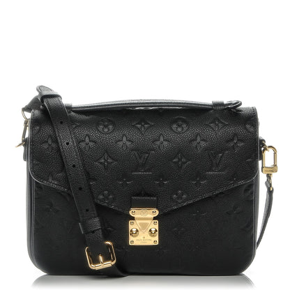 Louis Vuitton Empreinte Pochette Metis Black 1 of 8