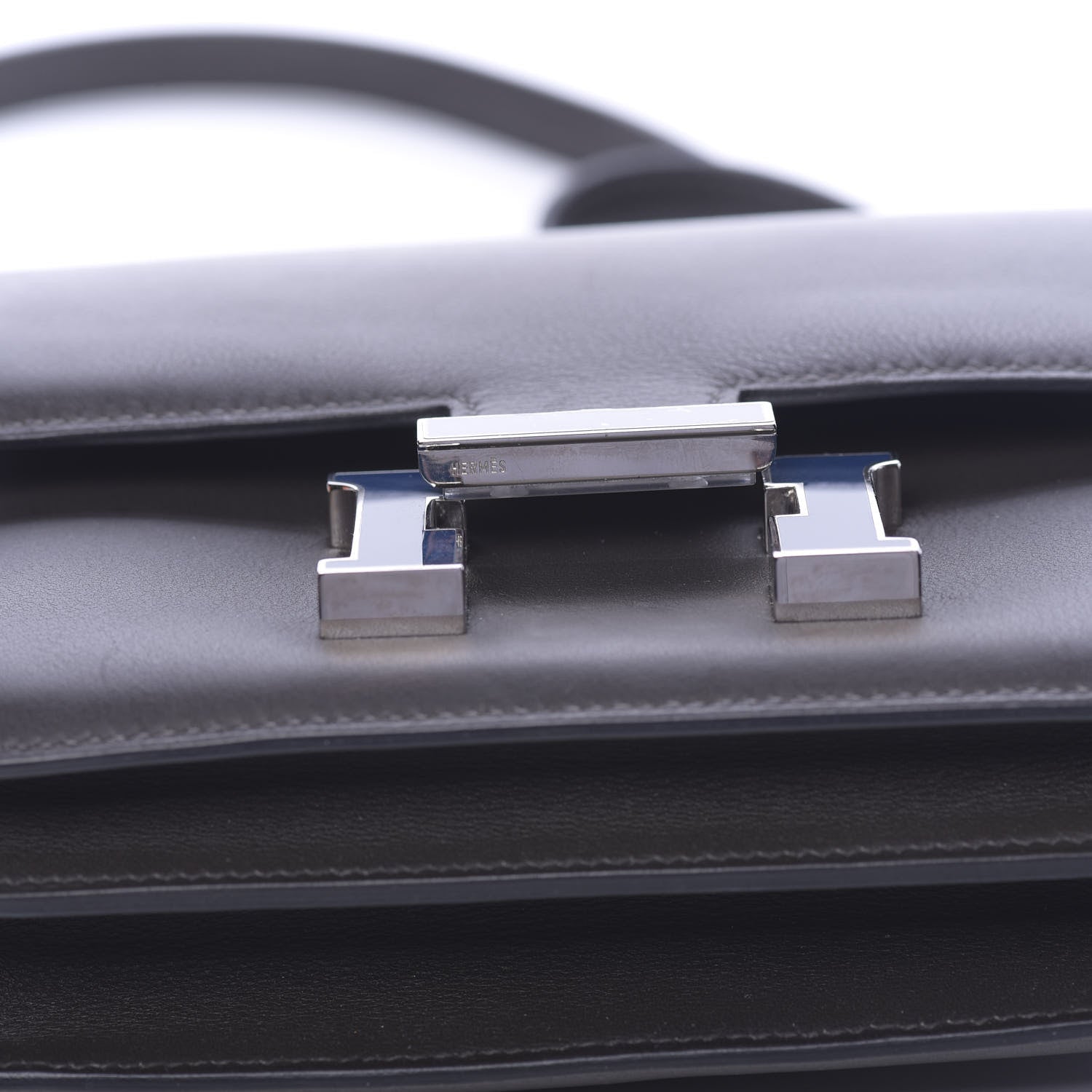 Hermes Swift Enamel Constance 18 Graphite 20 of 21