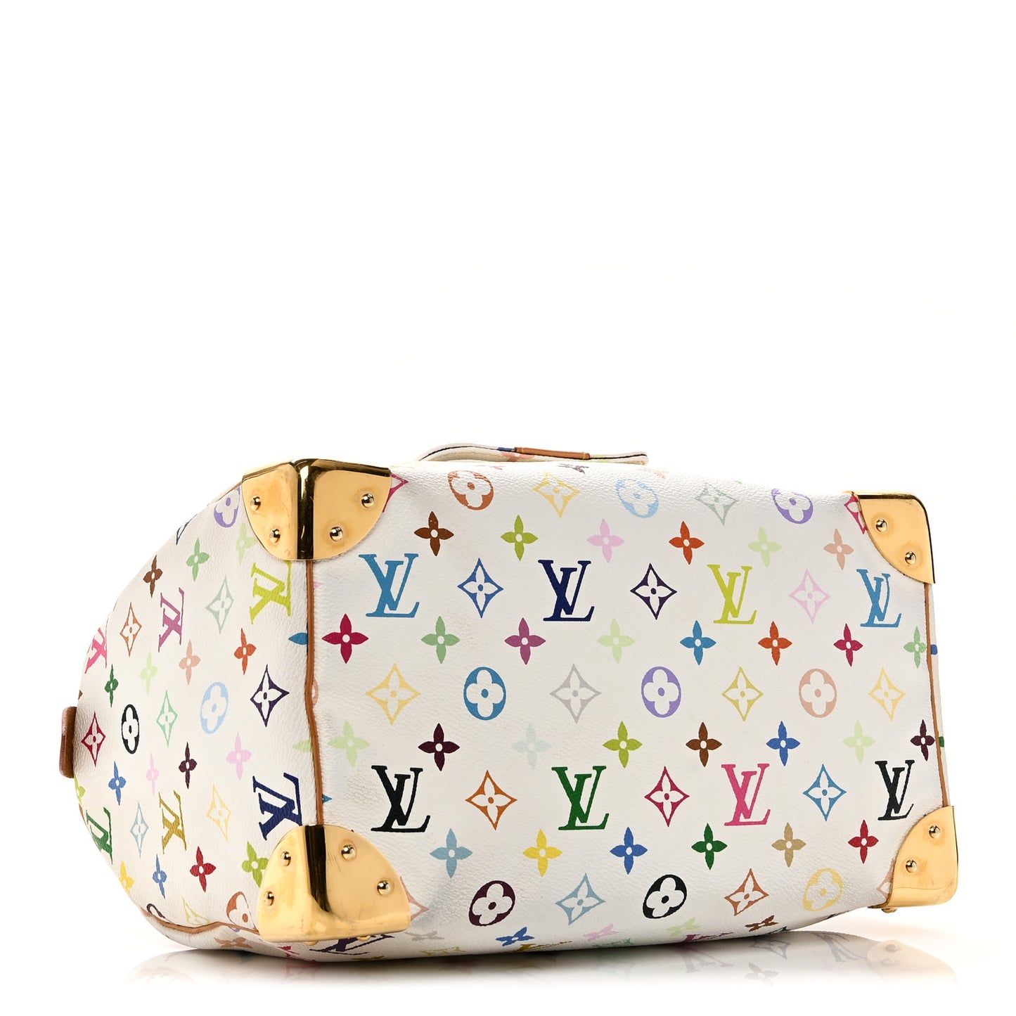 Monogram Multicolor Speedy 30 White
