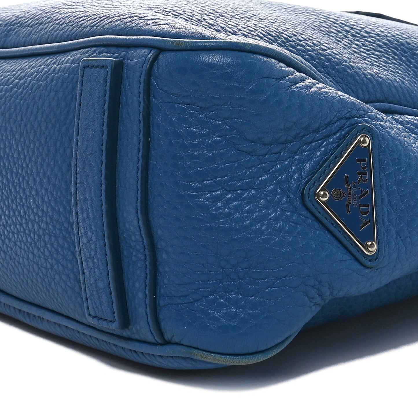 Vitello Daino Briefcase Cobalto