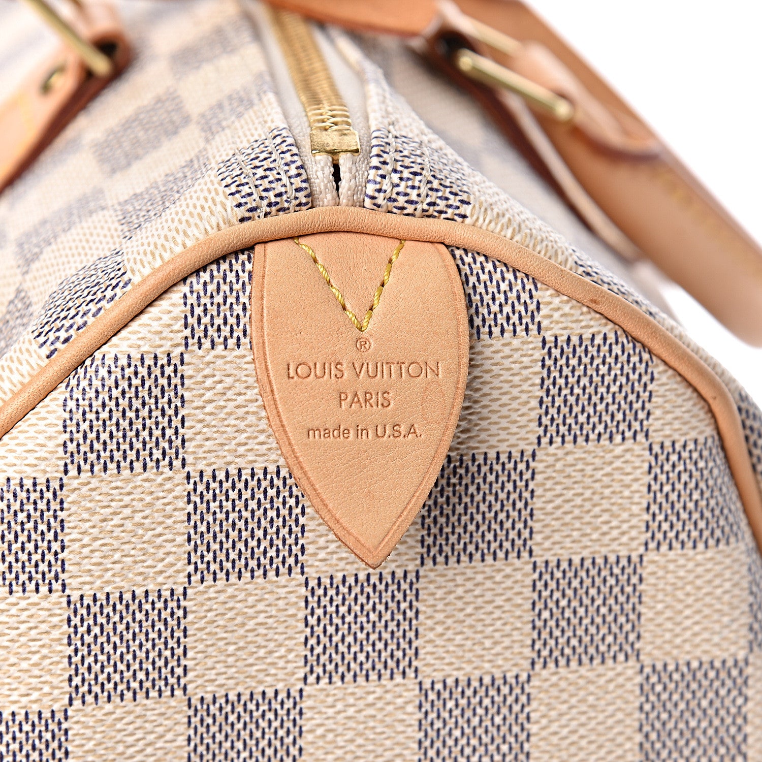 Louis Vuitton Damier Azur Speedy 30 8 of 11