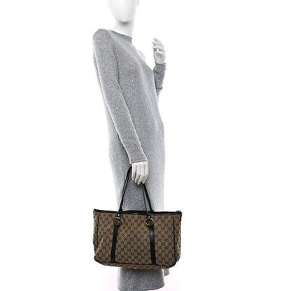 Gucci Monogram Medium Twins Tote Black 2 of 9