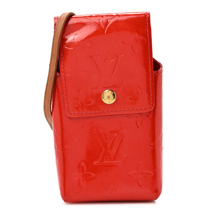 Louis Vuitton Vernis Greene Phone Case Cherry 2 of 21