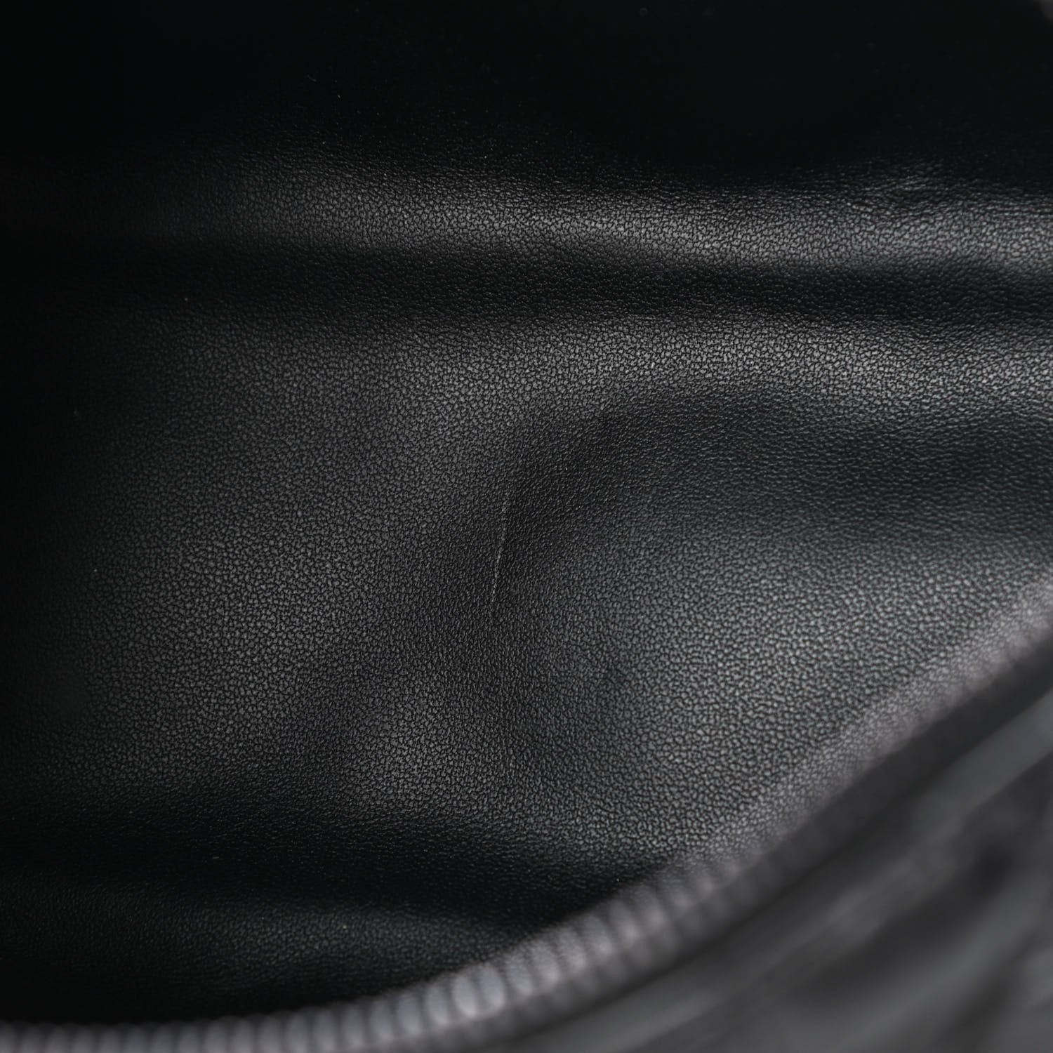Christian Dior Calfskin Macrocannage Medium Diortravel Nomad Pouch Black 8 of 8