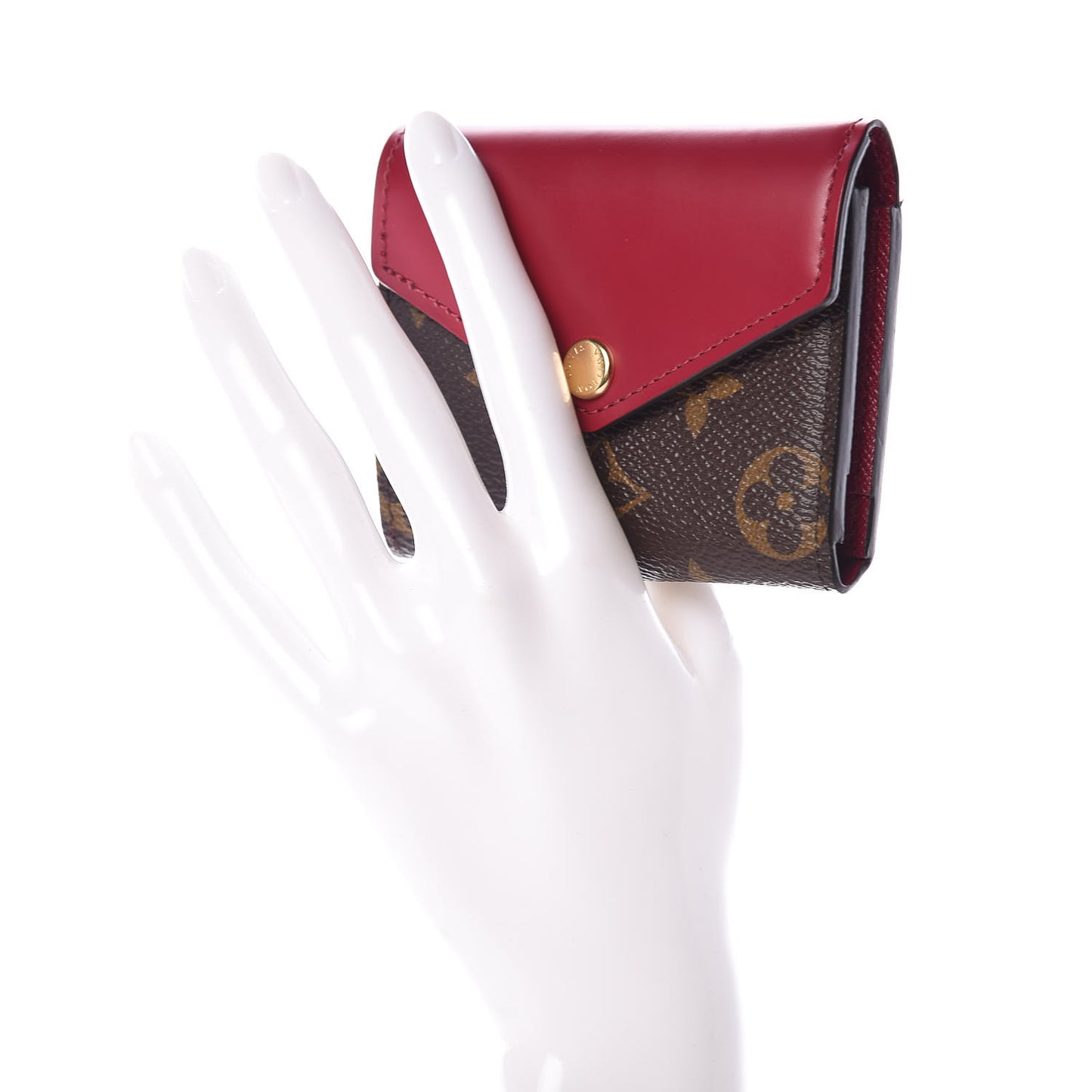 Monogram Zoe Wallet Fuchsia