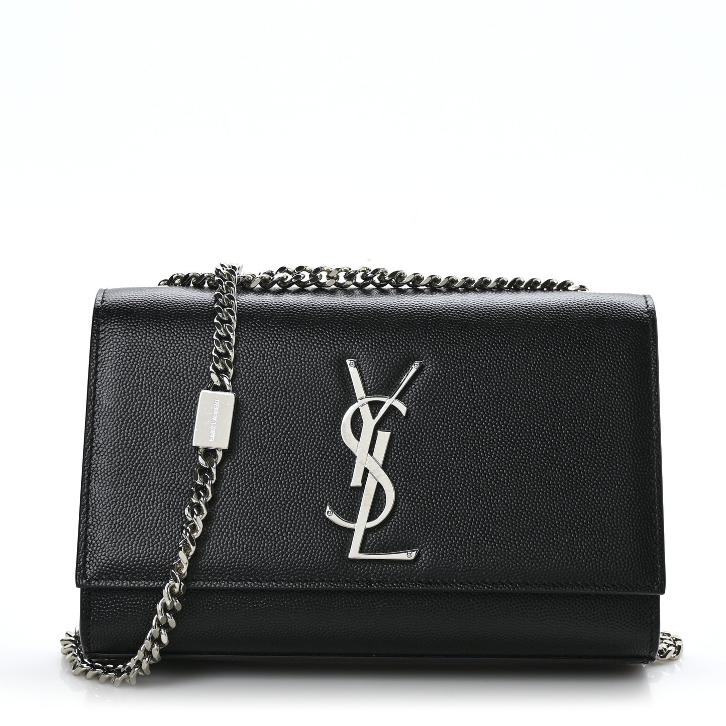 Grain De Poudre Small Monogram Kate Satchel Black