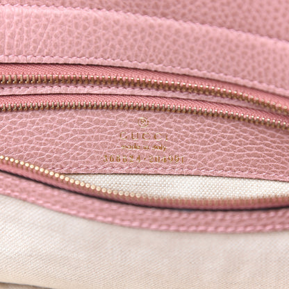 Gucci Dollar Calfskin Medium Swing Top Handle Bag Soft Pink 5 of 8