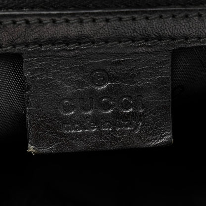 Gucci Calfskin Medium Jockey Hobo Black 6 of 15