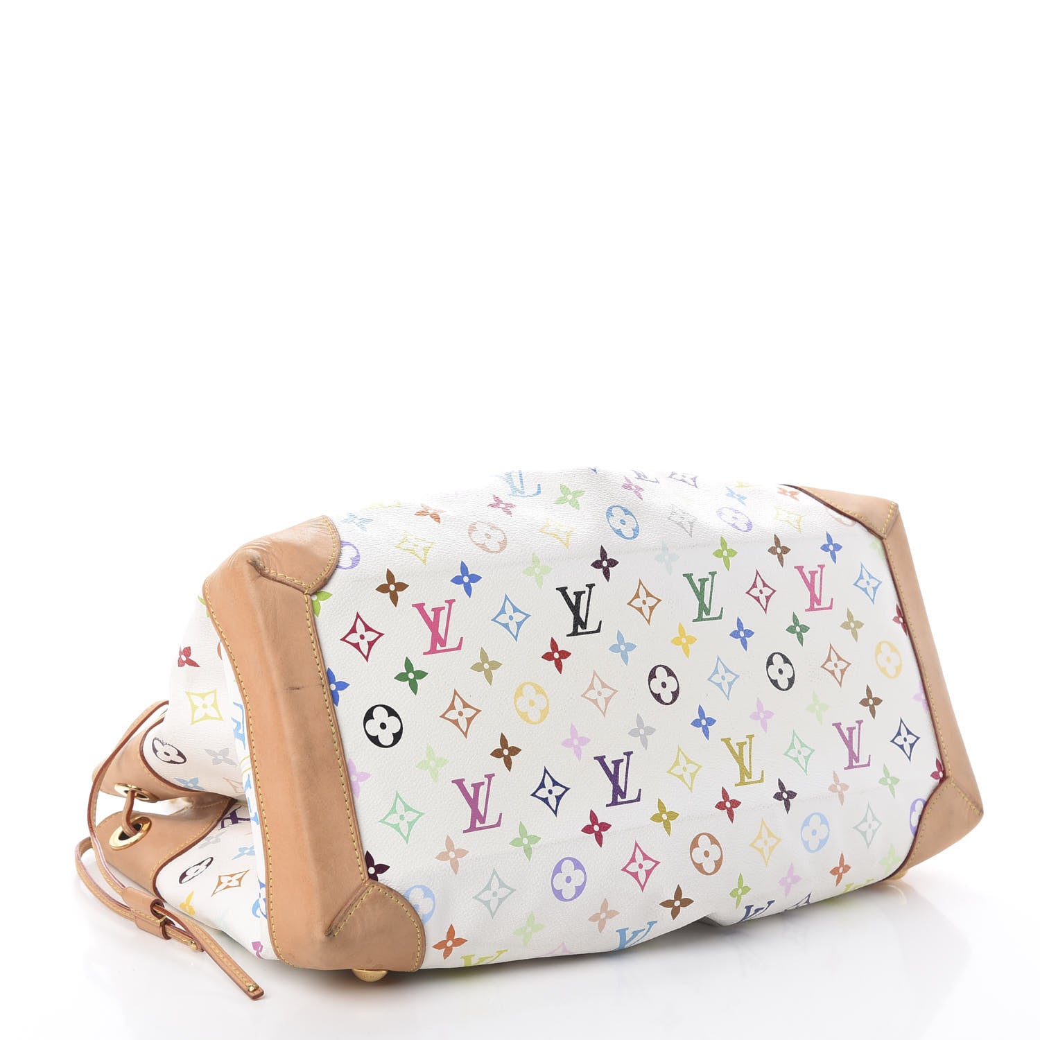 Louis Vuitton Monogram Multicolor Ursula White 3 of 7