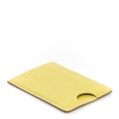 Hermes Chevre Mysore Verso In-The-Loop Phone To Go GM Case Lime Caramel 4 of 9