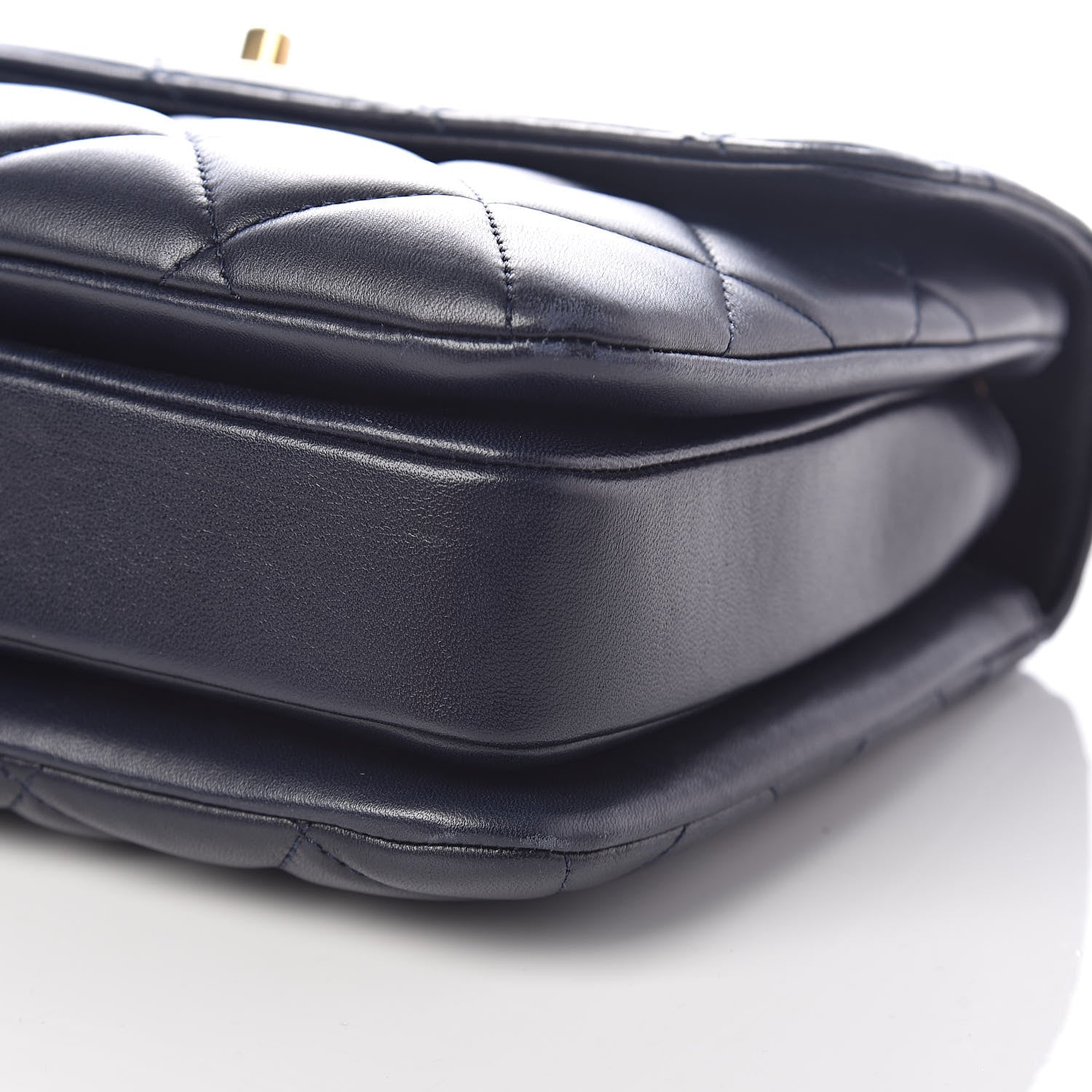 Chanel Lambskin Quilted Small Trendy CC Dual Handle Flap Bag Navy 10 of 10