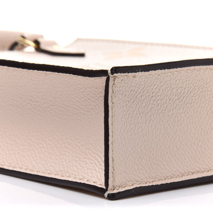 Louis Vuitton Empreinte Monogram Giant By The Pool Petit Sac Plat Cream Saffron 8 of 9
