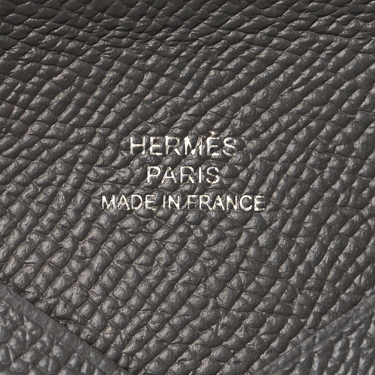 Epsom Calvi Card Case Gris Meyer
