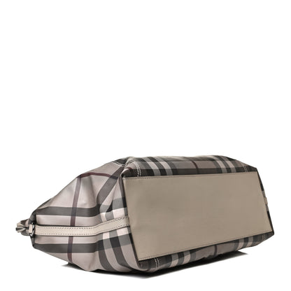 Burberry Smoked Check Diaper Bag Trench 3 of 15