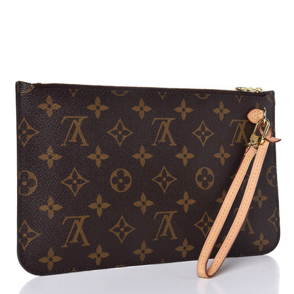 Louis Vuitton Monogram Neverfull MM GM Pochette 3 of 8