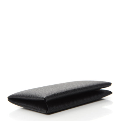 Hermes Epsom Calvi Card Case Black 4 of 8
