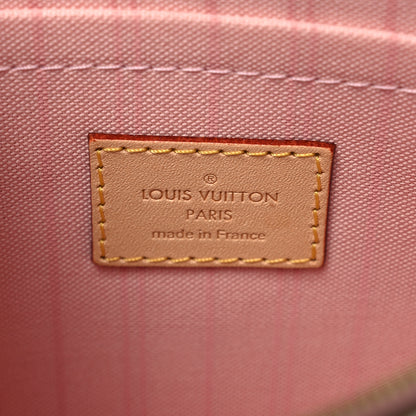 Louis Vuitton Damier Azur Neverfull MM GM Pochette Rose Ballerine 6 of 7