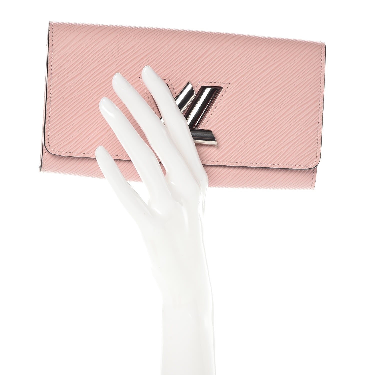 Louis Vuitton Epi Twist Wallet Rose Ballerine 2 of 7