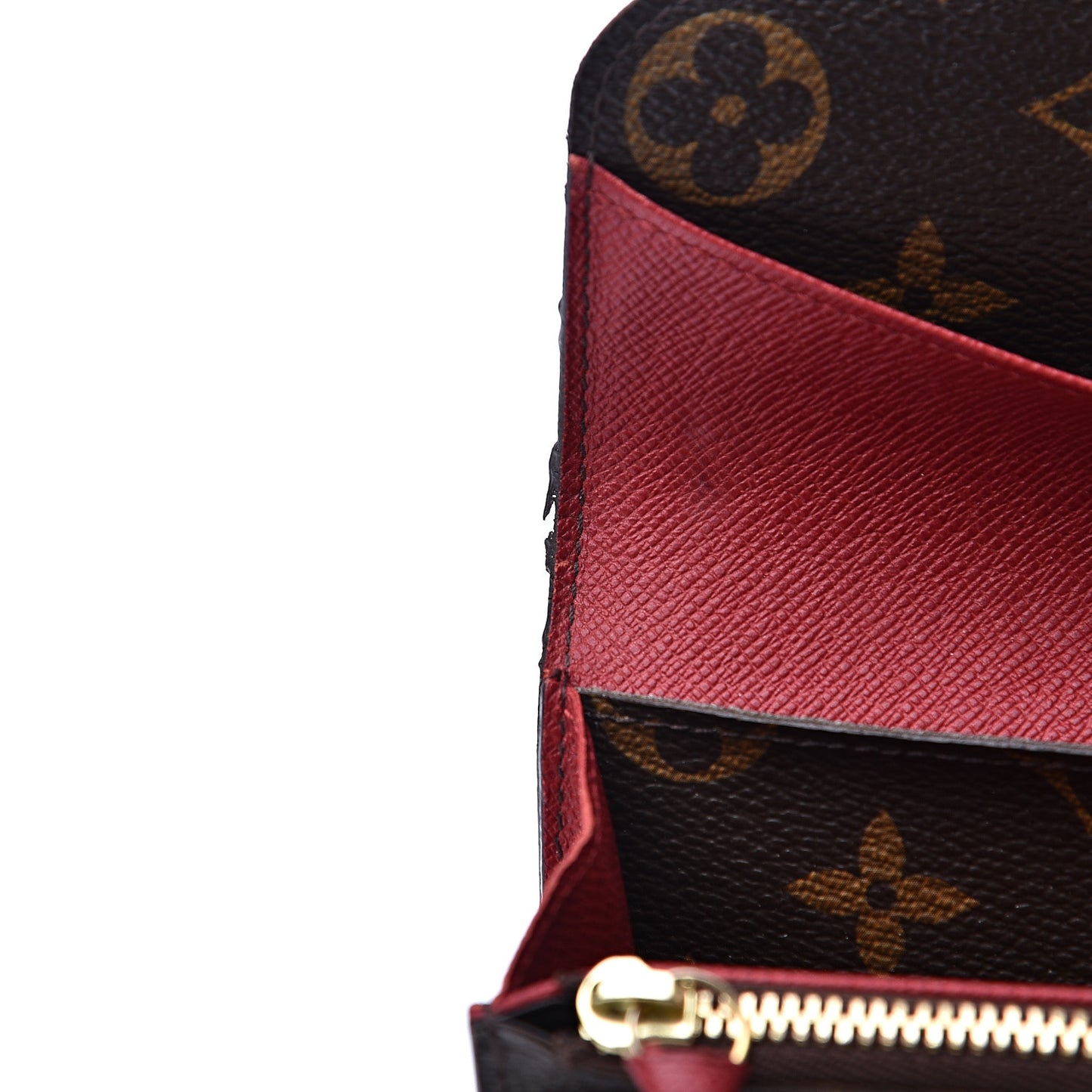Monogram Emilie Wallet Fuchsia