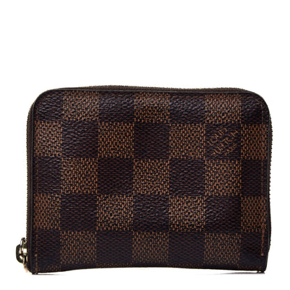 Louis Vuitton Damier Ebene Zippy Coin Purse 1 of 8