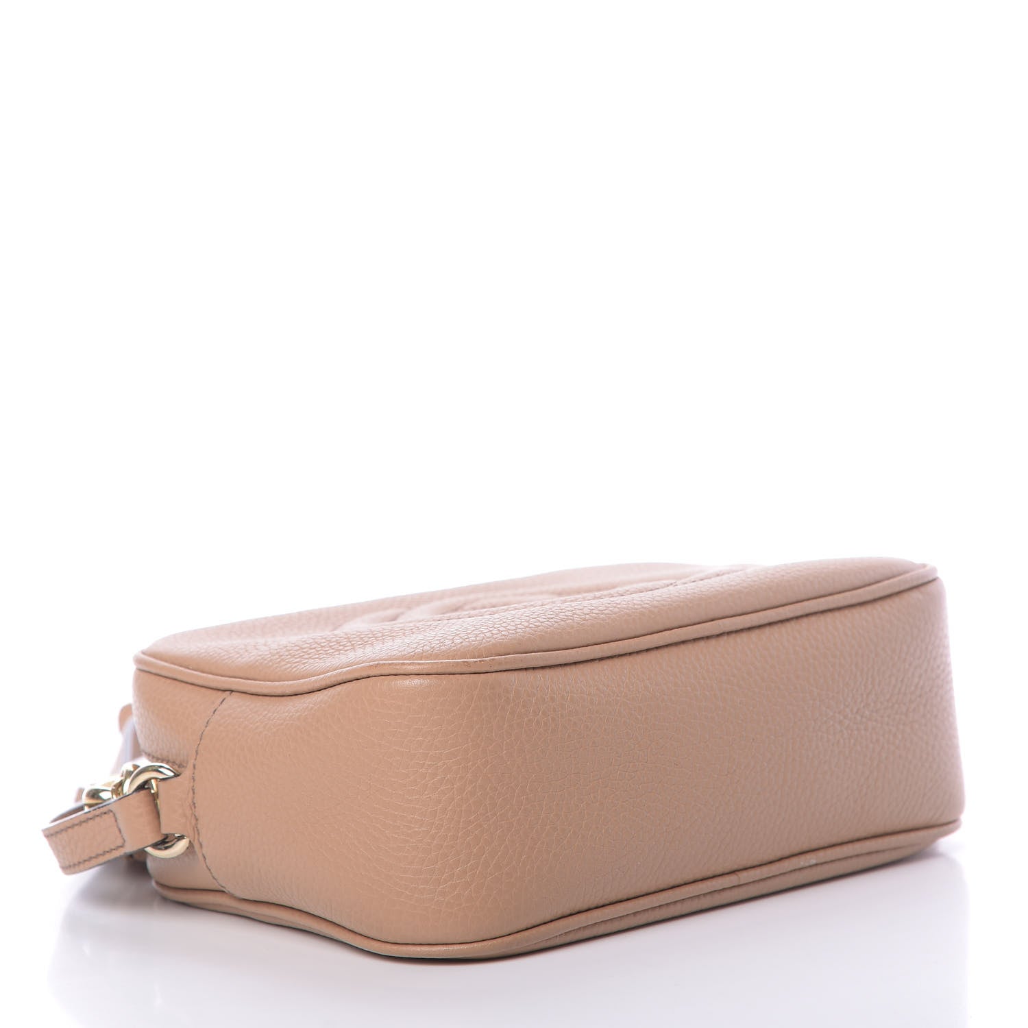 Gucci Pebbled Calfskin Small Soho Disco Bag Camelia 4 of 12