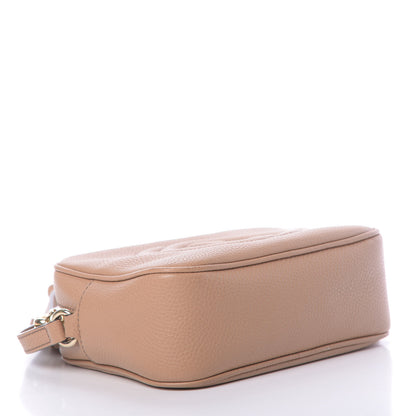 Gucci Pebbled Calfskin Small Soho Disco Bag Camelia 4 of 12