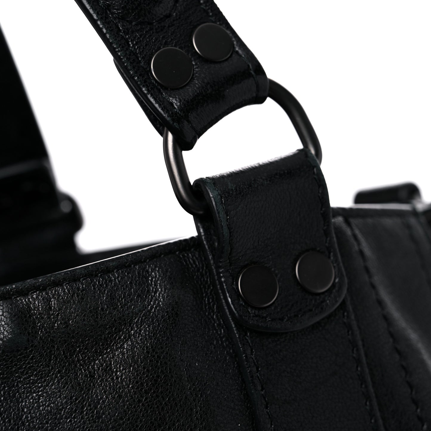 Lambskin PS1 Tote Black