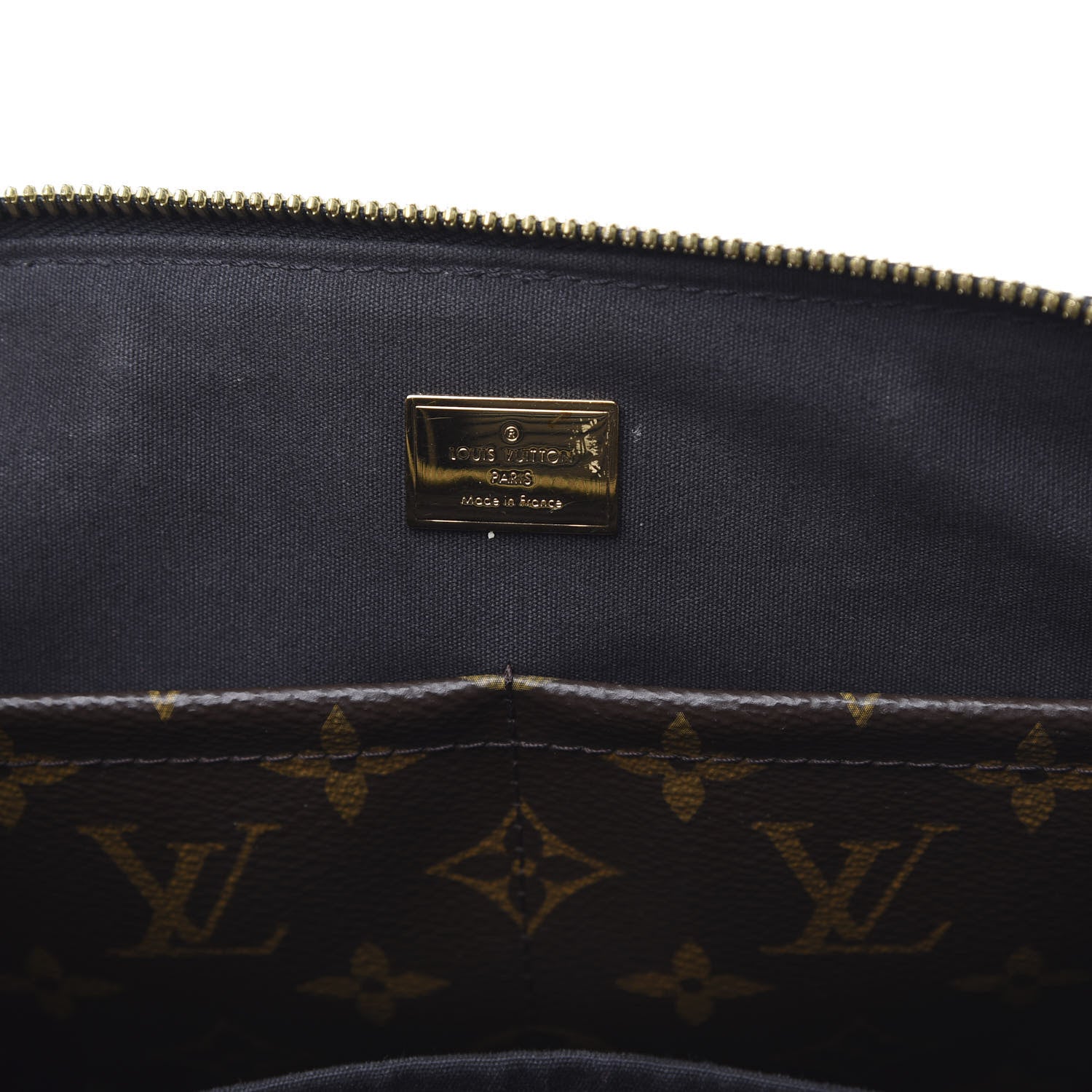 Louis Vuitton Patent Calfskin Miroir Tote Black 6 of 10
