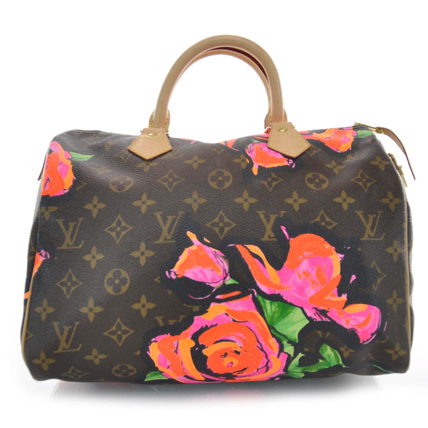 Louis Vuitton Monogram Roses Speedy 30 1 of 7