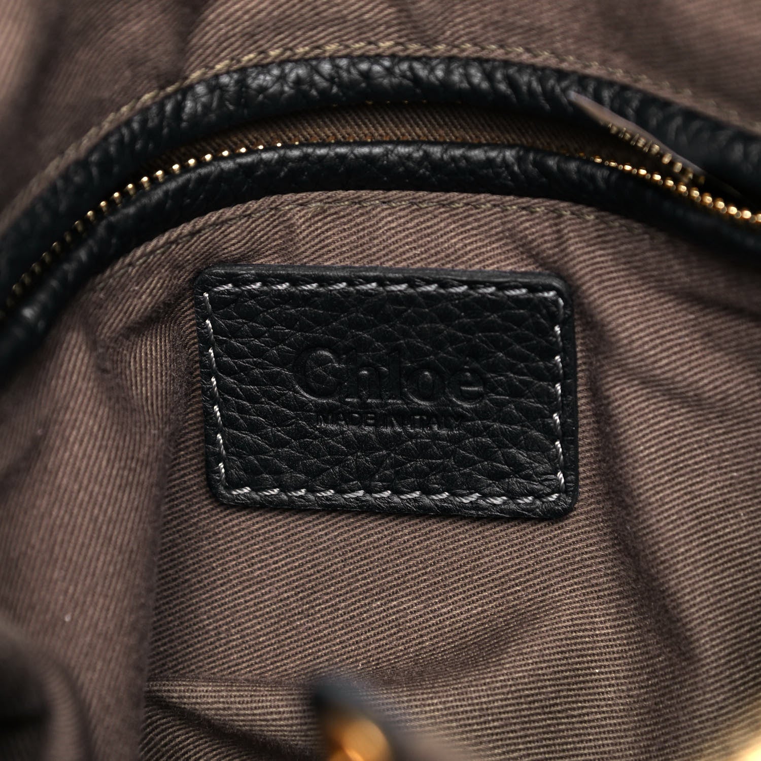 Chloe Calfskin Small Marcie Satchel Black 8 of 9