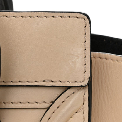 Celine Smooth Calfskin Nano Luggage Powder Black 10 of 10