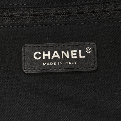 Chanel Canvas Extra Large Double Face Shopping Tote Black 6 of 10