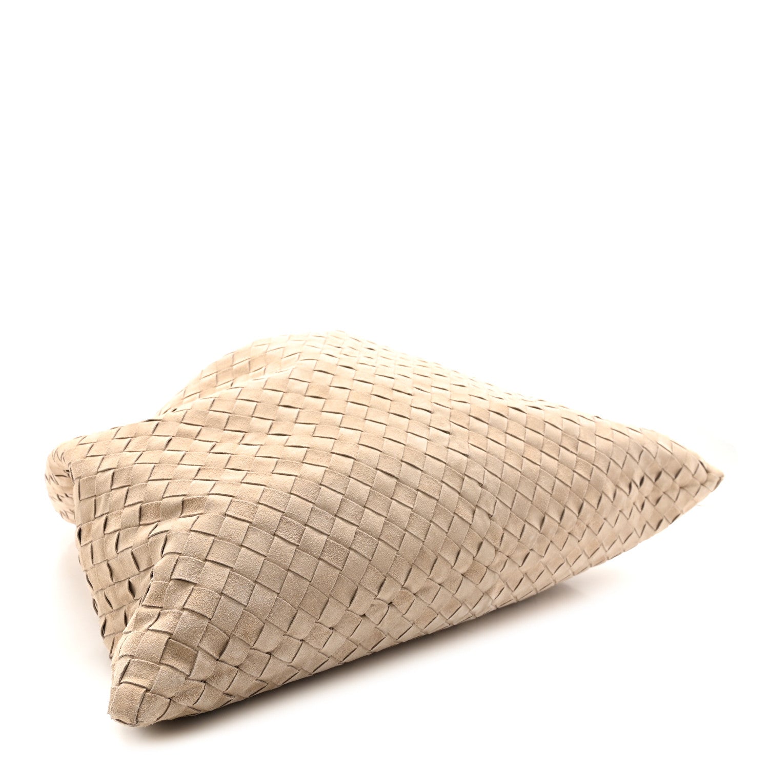 Bottega Veneta Suede Intrecciato Large Hop Mastice 4 of 12