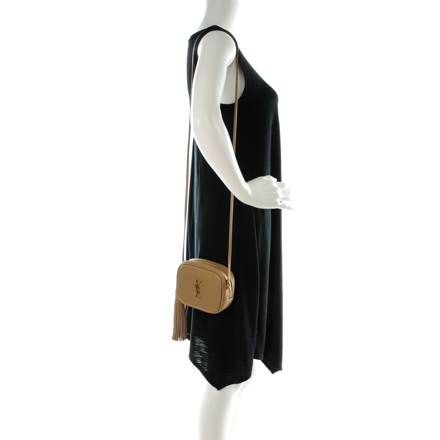 Saint Laurent Nappa Monogram Blogger Bag Deep Beige 2 of 6