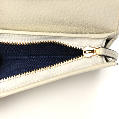 Gucci GG Supreme Monogram Textured Dollar Calfskin Web Ophidia Card Case Beige Ebony Mystic White 6 of 8