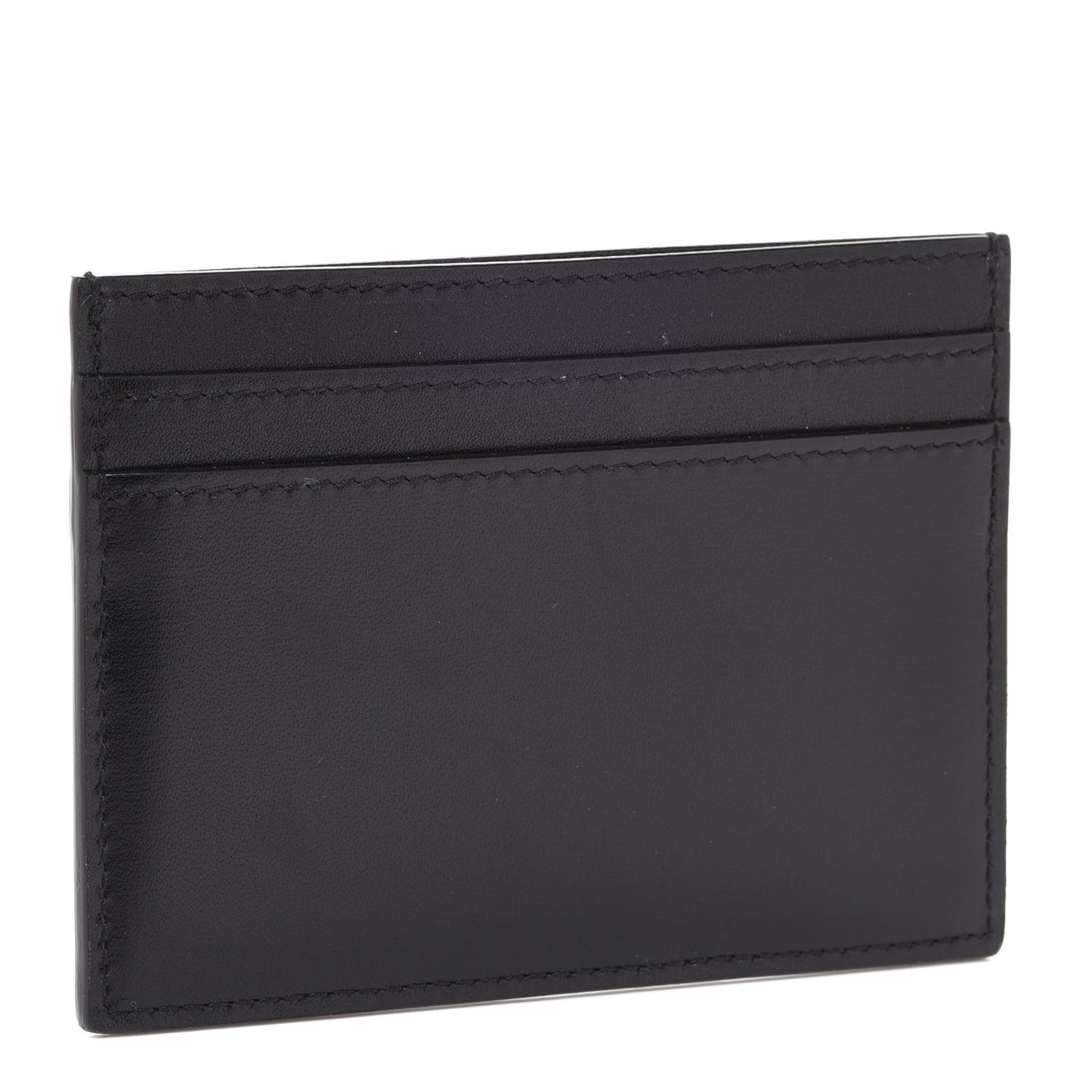 Calfskin Card Case Black