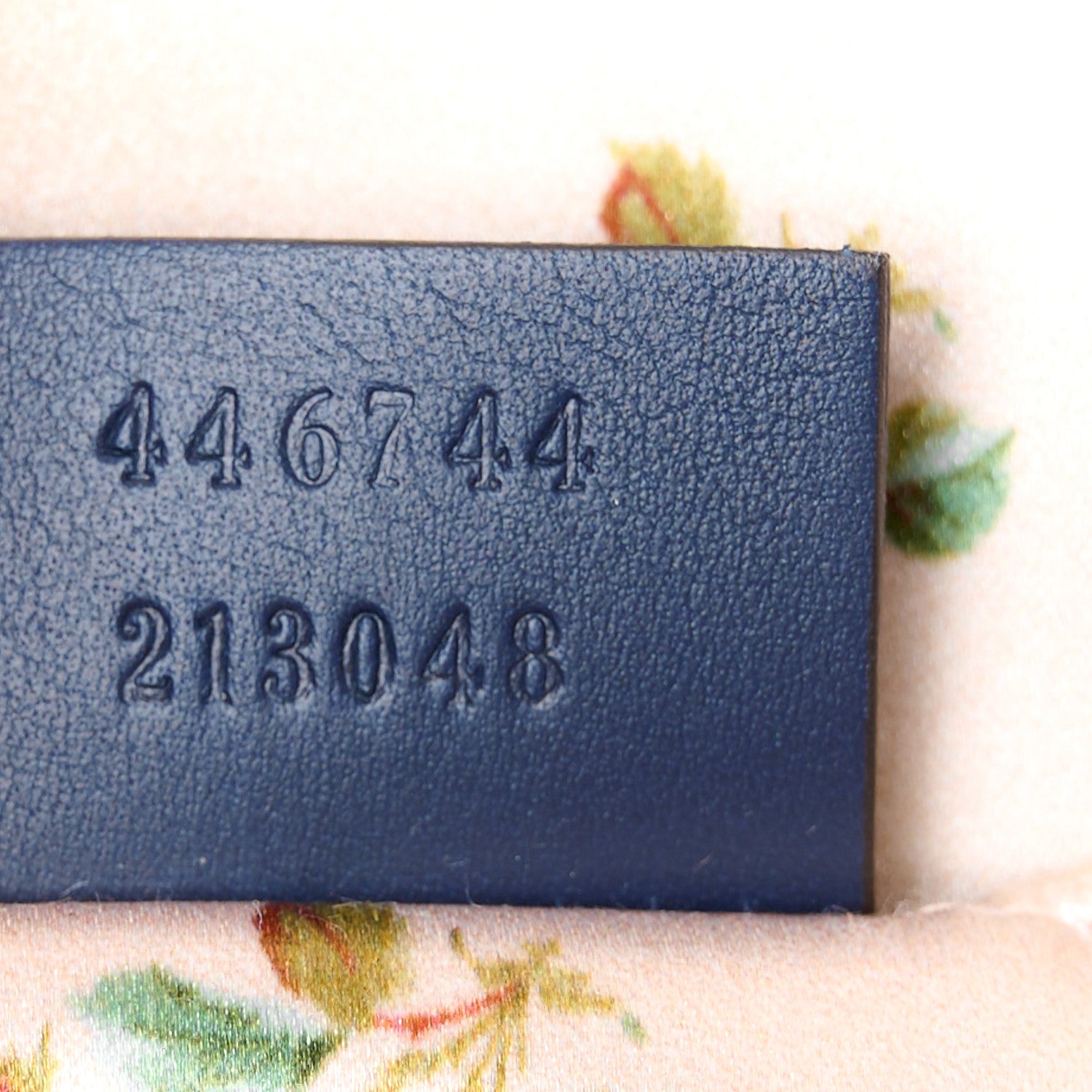 Gucci Denim Matelasse Mini Pearly GG Marmont Shoulder Bag Blue 7 of 10