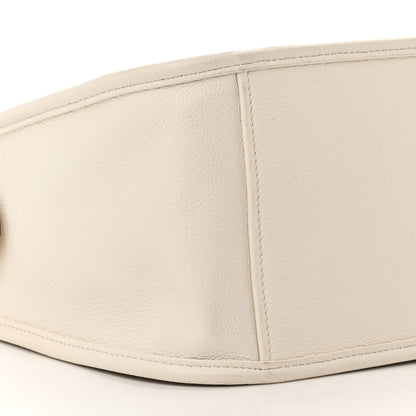 Prada Vitello Daino Hobo Messenger Bag White 10 of 15