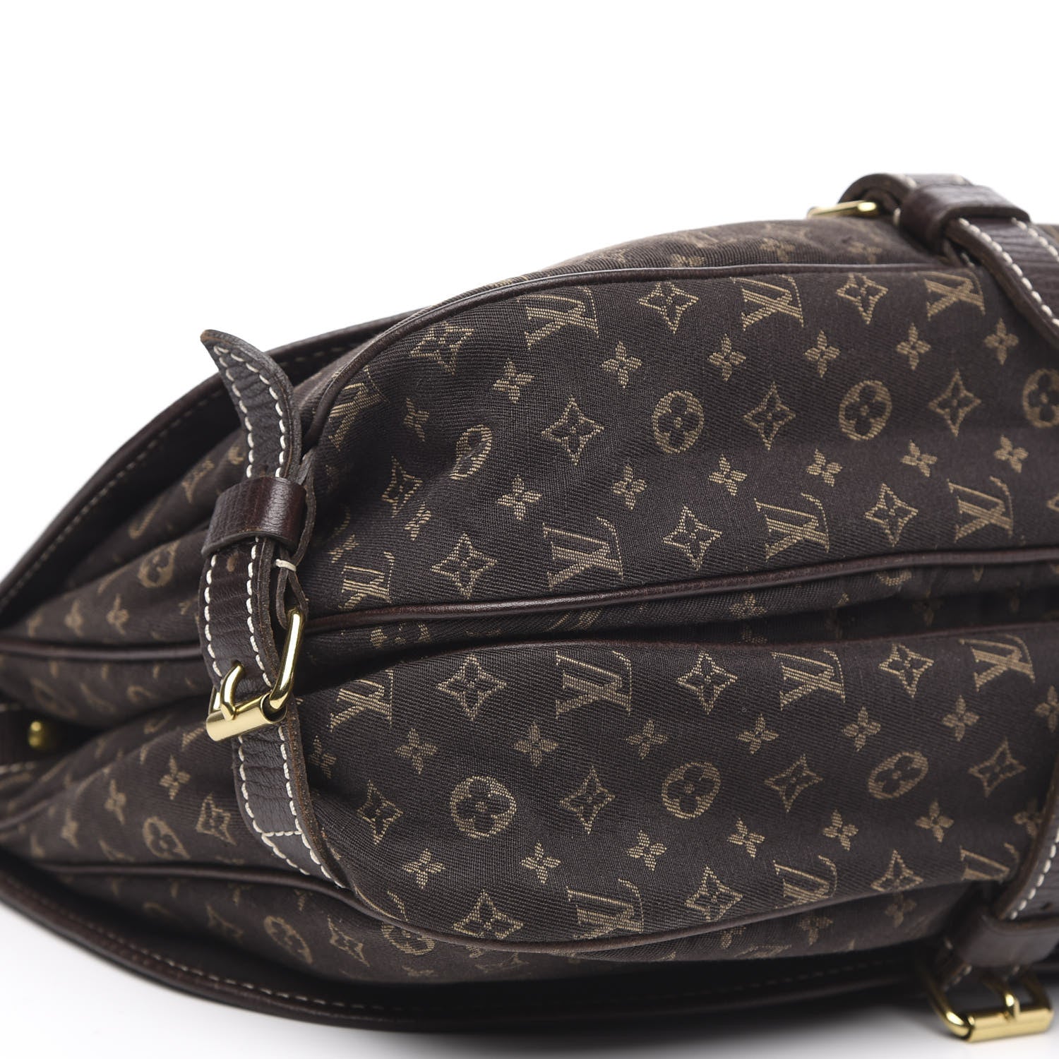 Louis Vuitton Monogram Mini Lin Saumur Ebene 10 of 11