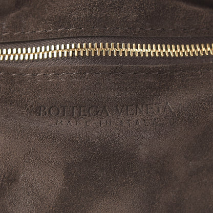 Bottega Veneta Suede Maxi Intrecciato Padded Chain Cassette Crossbody Bag Fondant 8 of 9