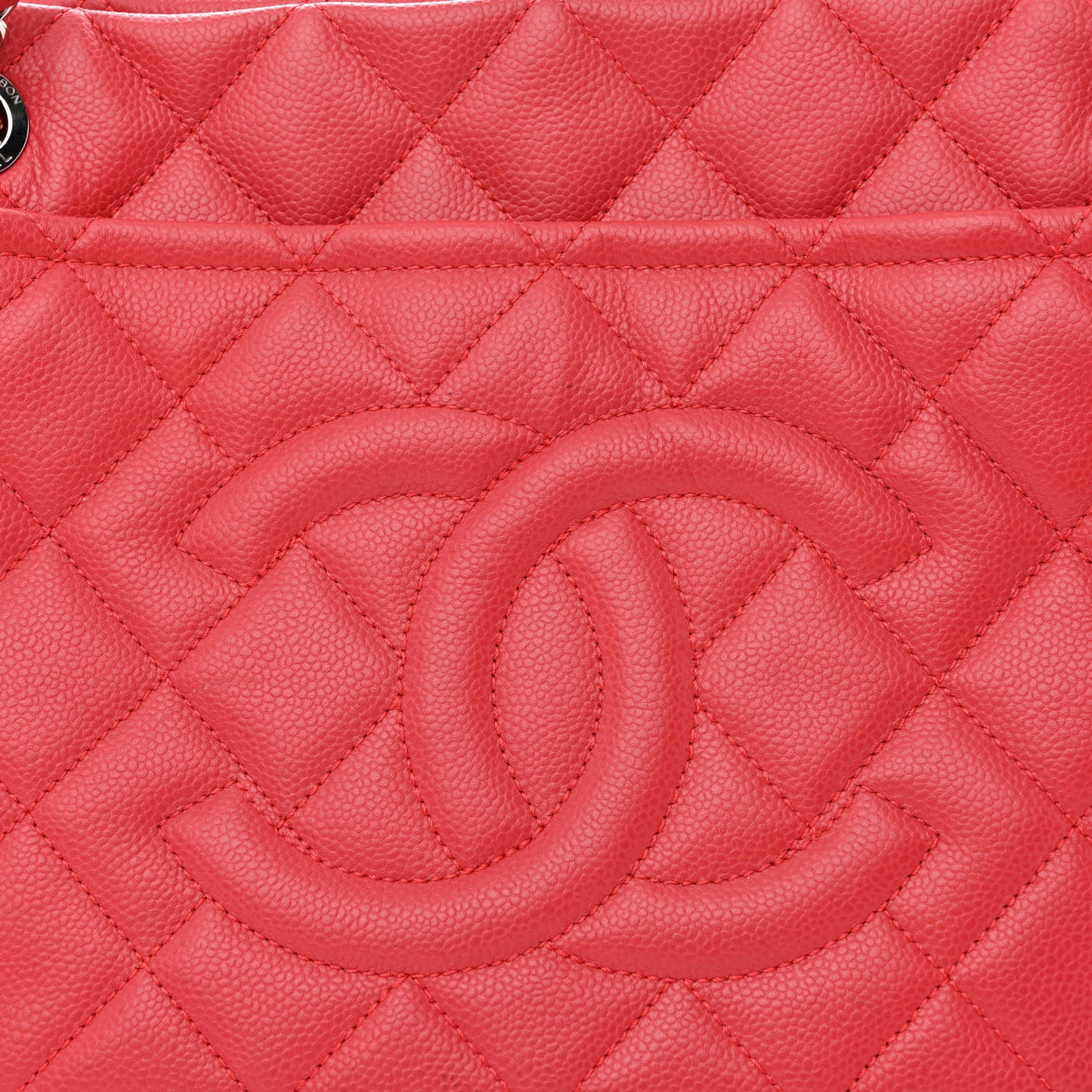 Caviar Quilted Timeless CC Soft Tote Pink